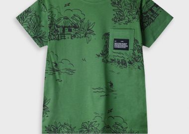 Εμπριμέ μπλούζα για αγόρι | ΠΡΑΣΙΝΟ ΤΗΣ ΕΡΗΜΟΥ - Energiers - 